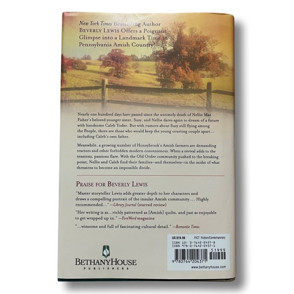 Beverly Lewis The Parting A Novel - The Courtship of Nellie Fisher Book 1 - Picture 2 of 4